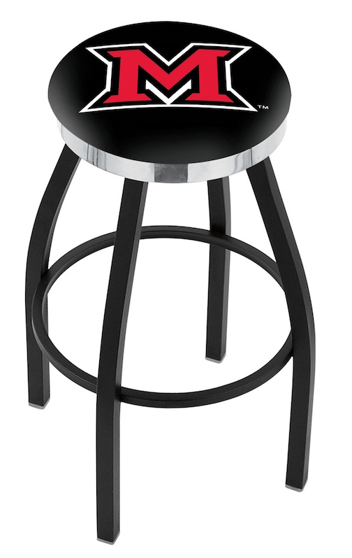 Miami (OH) University Swivel Stool