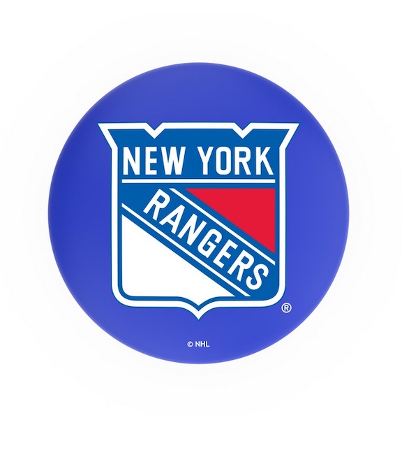 New York Rangers Logo Bar Stool
