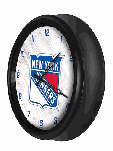 New York Rangers Outdoor LED Clock