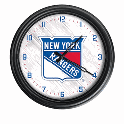 New York Rangers Outdoor LED Clock