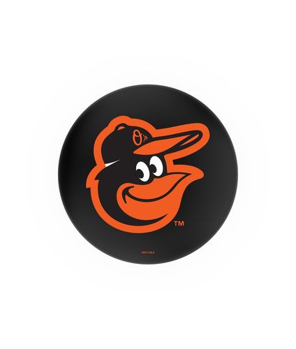 Baltimore Orioles Black Diner Swivel Stool