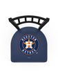Houston Astros Jailhouse Back Swivel Stool