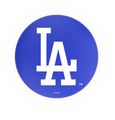 Los Angeles Dodgers Ring Chrome Swivel Stool