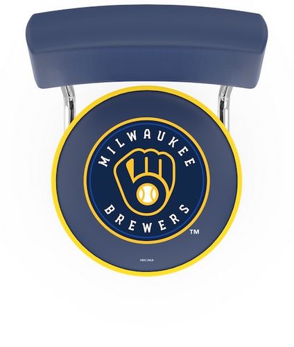 Milwaukee Brewers Seatback Bar Stool