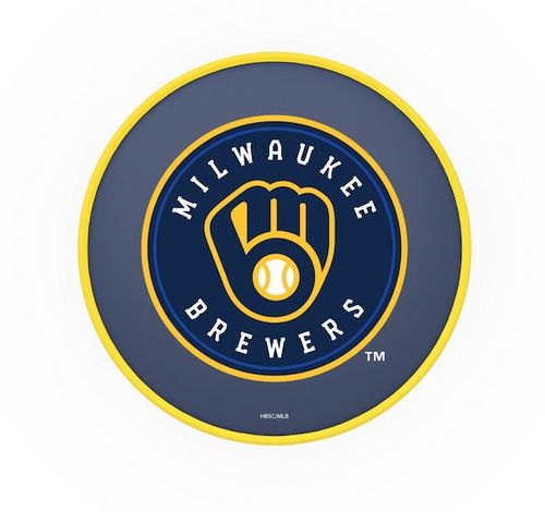 Milwaukee Brewers Cushion Swivel Stool