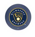 Milwaukee Brewers Chrome Diner Swivel Stool
