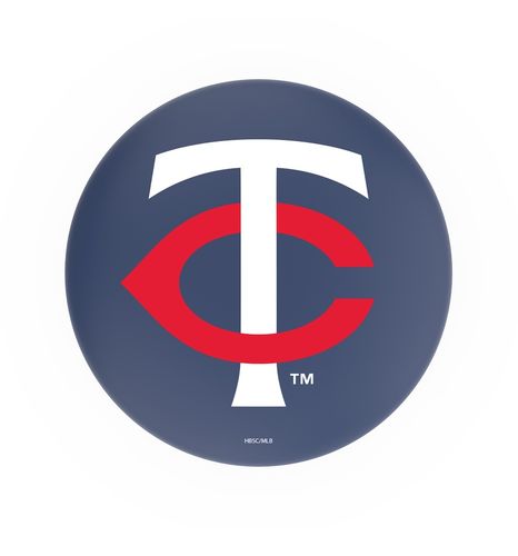 Minnesota Twins Chrome Ring Swivel Stool