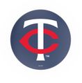 Minnesota Twins Black Diner Swivel Stool
