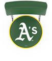 Oakland Athletics Seatback Bar Stool