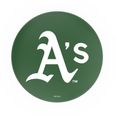 Oakland Athletics Chrome Diner Swivel Stool