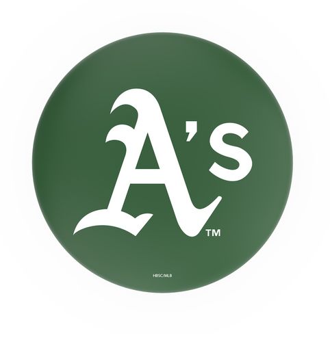 Oakland Athletics Chrome Diner Swivel Stool