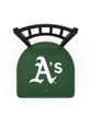 Oakland Athletics Jailhouse Back Swivel Stool