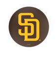 San Diego Padres Chrome Ring Swivel Stool