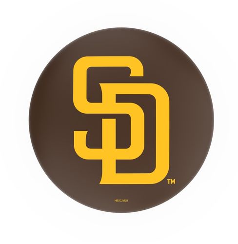 San Diego Padres Black Diner Swivel Stool