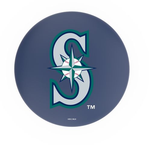 Seattle Mariners Black Ring Swivel Stool