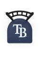 Tampa Bay Rays Jailhouse Back Swivel Stool