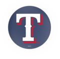 Texas Rangers Black Ring Swivel Stool
