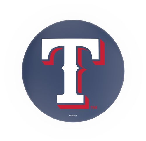 Texas Rangers Chrome Ring Swivel Stool