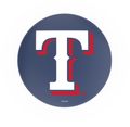Texas Rangers Black Diner Swivel Stool