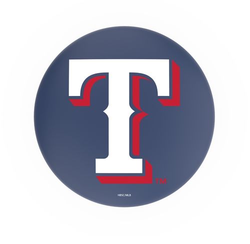 Texas Rangers Black Diner Swivel Stool