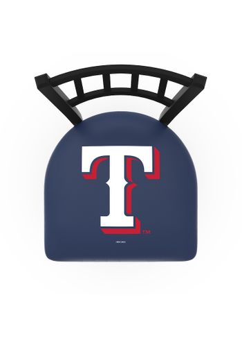 Texas Rangers Jailhouse Back Swivel Stool