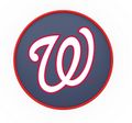 Washington Nationals Cushion Swivel Stool