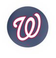 Washington Nationals Black Ring Swivel Stool