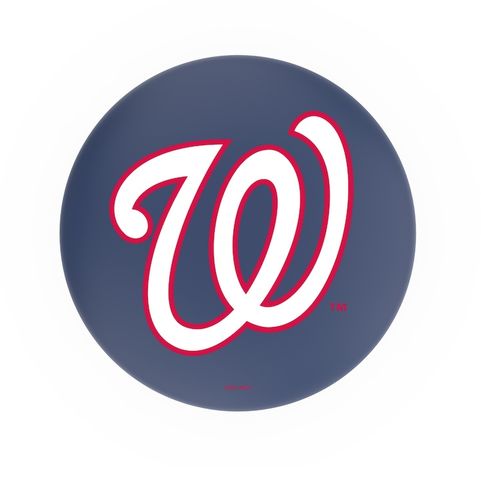 Washington Nationals Black Ring Swivel Stool