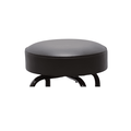 Retro Black Frame Swivel Bar Stool