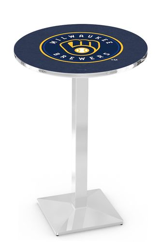 Milwaukee Brewers Modern Pub Table