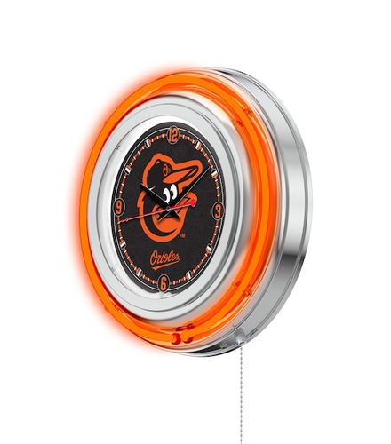 Baltimore Orioles Neon Clock 15