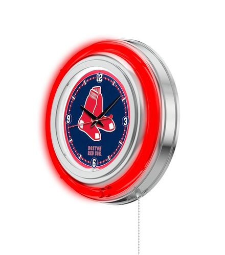Boston Red Sox Neon Clock 15