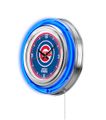 Chicago Cubs Neon Clock 15