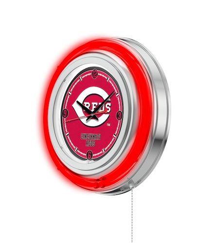 Cincinnati Reds Neon Clock 15