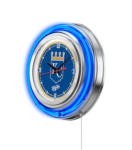 Kansas City Royals Neon Clock 15