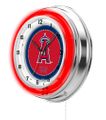 Los Angeles Angels Neon Clock 19