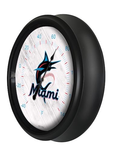 Miami Marlins Outdoor Thermometer
