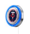 Minnesota Twins Neon Clock 15