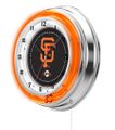 San Francisco Giants Neon Clock 19