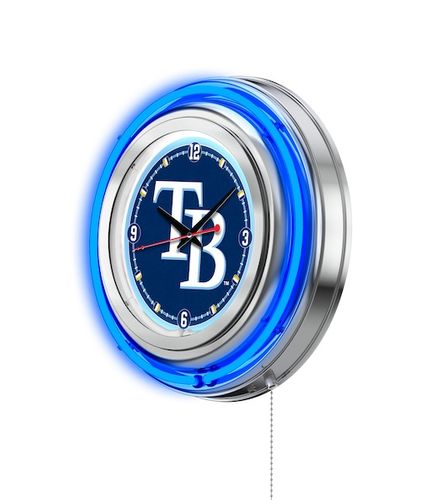Tampa Bay Rays Neon Clock 15