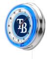 Tampa Bay Rays Neon Clock 19