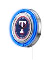 Texas Rangers Neon Clock 15