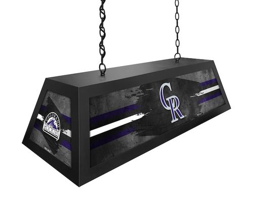 Colorado Rockies Long Box Billiard Light