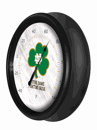 Notre Dame Shamrock Outdoor Thermometer