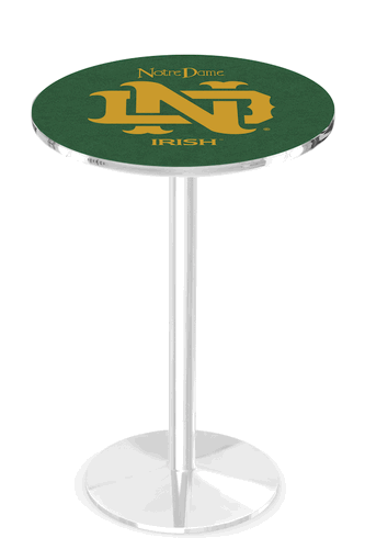 Notre Dame Vintage Classic Pub Table