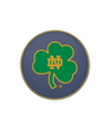 Notre Dame Shamrock Cushion Bar Stool