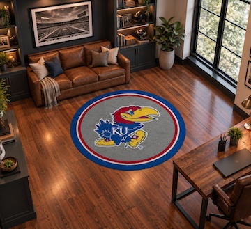 Kansas 64 Round Spirit Rug
