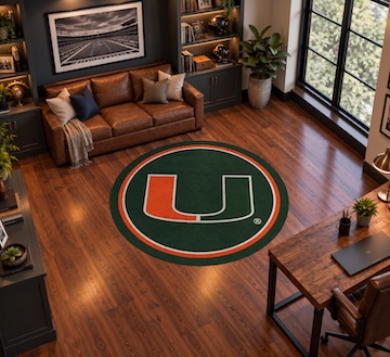 Miami 64 Round Spirit Rug