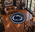 Penn State 64 Round Spirit Rug