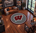 Wisconsin 64 Round Spirit Rug